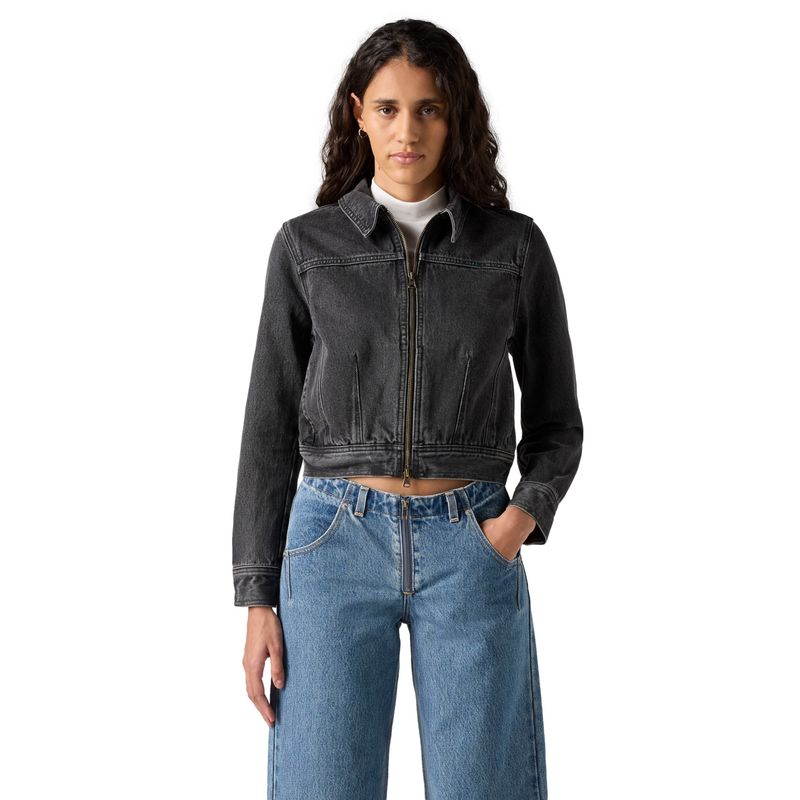 LEVIS - Chaqueta Mujer Dart Trucker Negro Levis