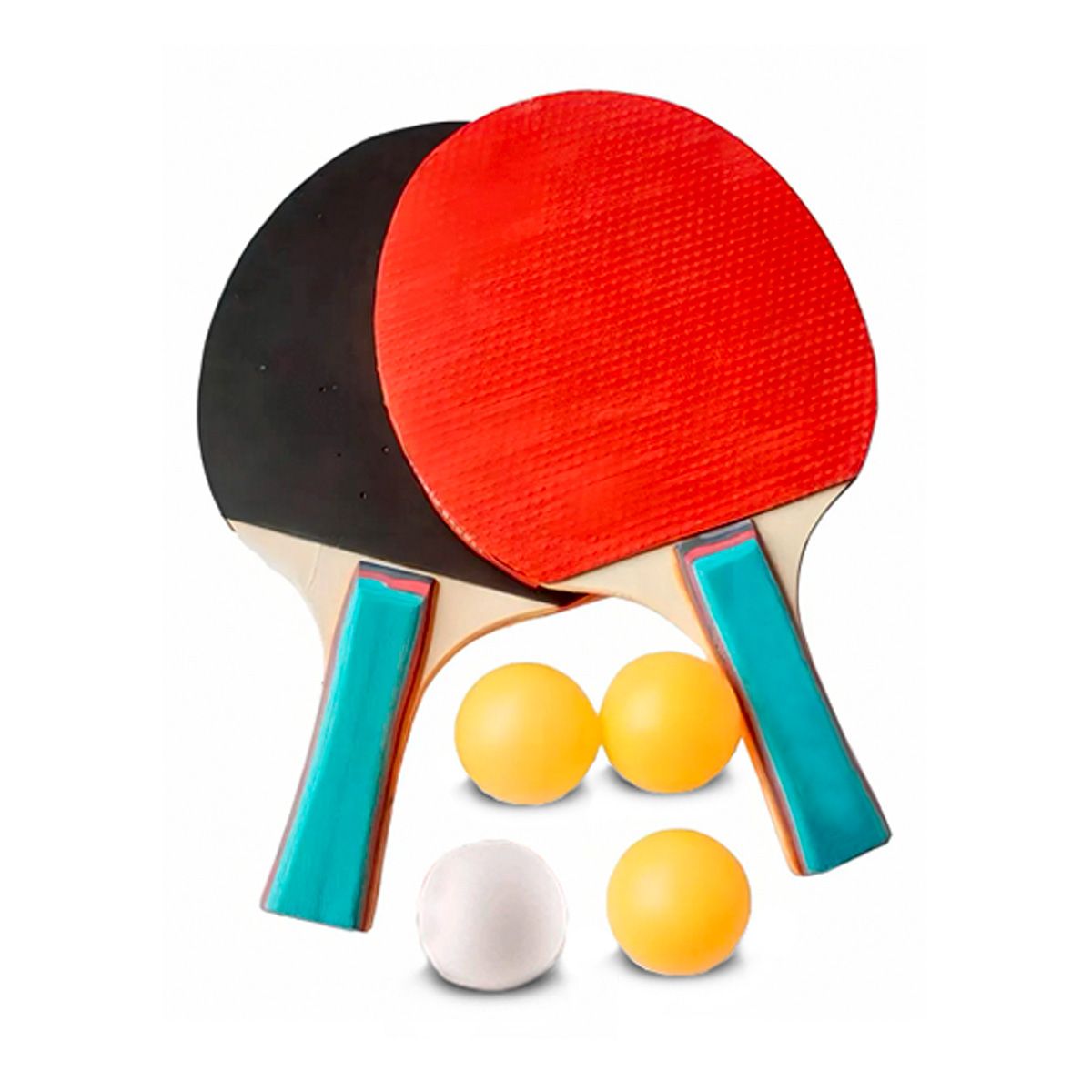 SDFIT - Pack 5x Set 2 Paletas Ping Pong 4 P - Basic-middle - Sr2505