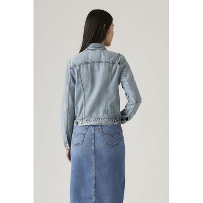 Imagen 2 del producto Chaqueta Mujer Original Trucker Celeste