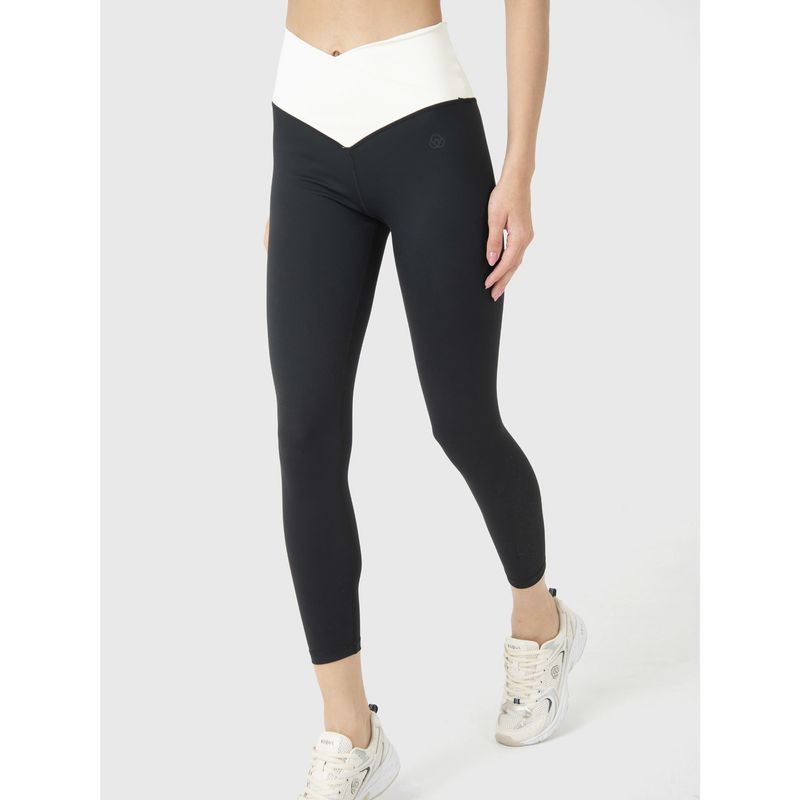 BSOUL - Calza Deportiva Mujer Hr Ankle Leg Eva Negro BSOUL