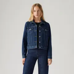 LEVIS - Chaqueta Mujer Original Trucker Azul
