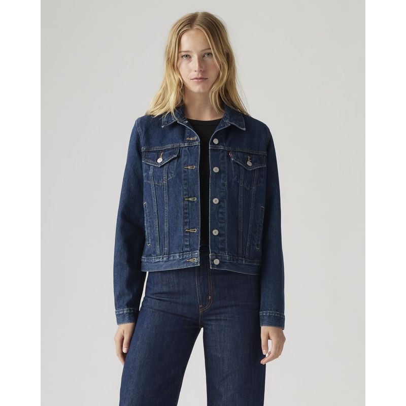 LEVIS - Chaqueta Mujer Original Trucker Azul Levis