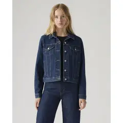 LEVIS - Chaqueta Mujer Original Trucker Azul