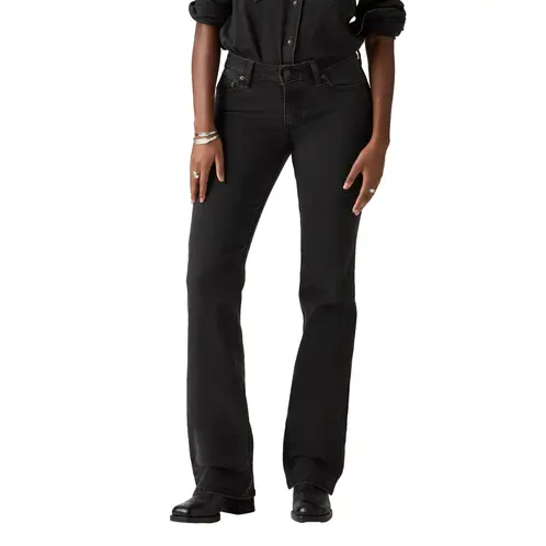 LEVIS - Jeans Mujer Superlow Boot Negro