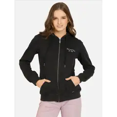 MAUI AND SONS - Poleron FZ Bohevana Negro Mujer - Negro