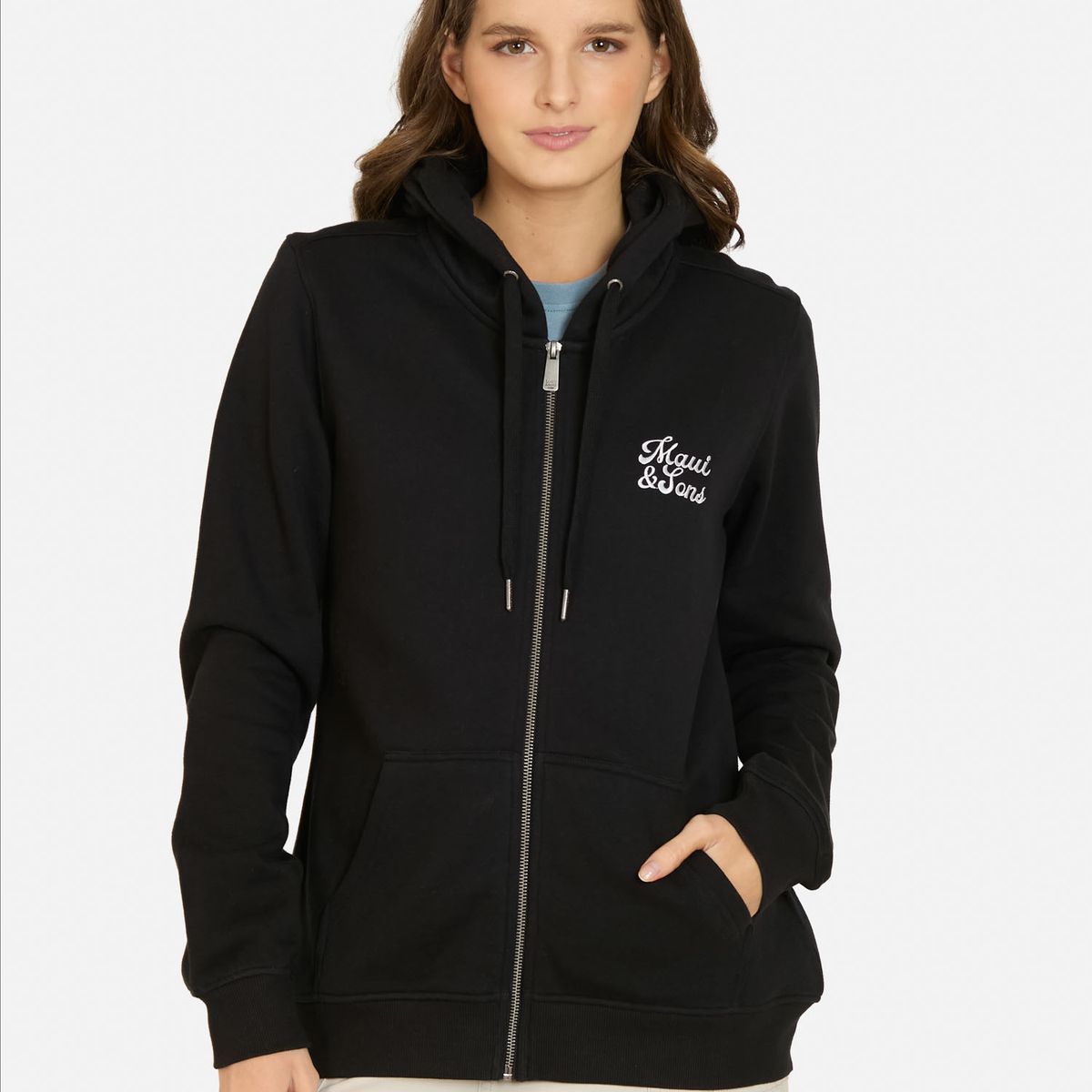 MAUI AND SONS - Poleron FZ Mistikai Negro Mujer Maui And Sons - Negro