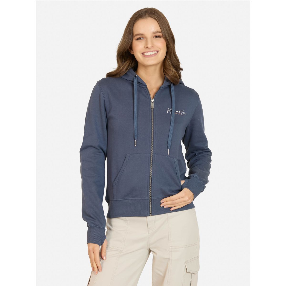 MAUI AND SONS - Poleron FZ Prismara Azul Mujer Maui And Sons - Azul