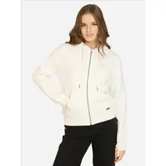 MAUI AND SONS - Poleron FZ Prismara Blanco Mujer - Blanco