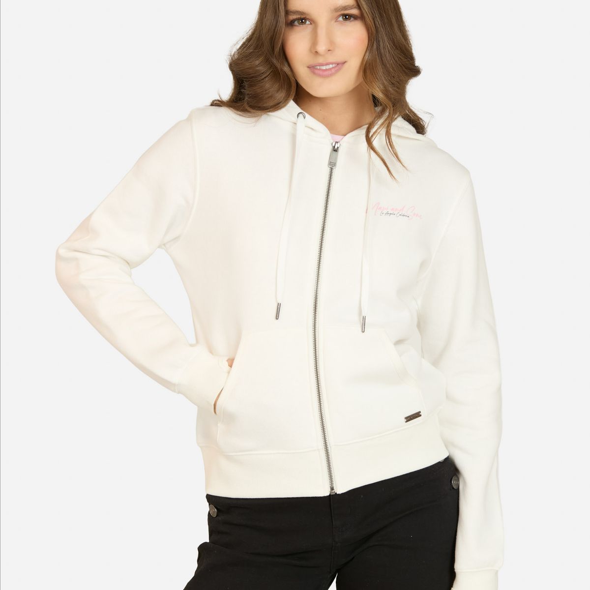 MAUI AND SONS - Poleron FZ Prismara Blanco Mujer Maui And Sons - Blanco