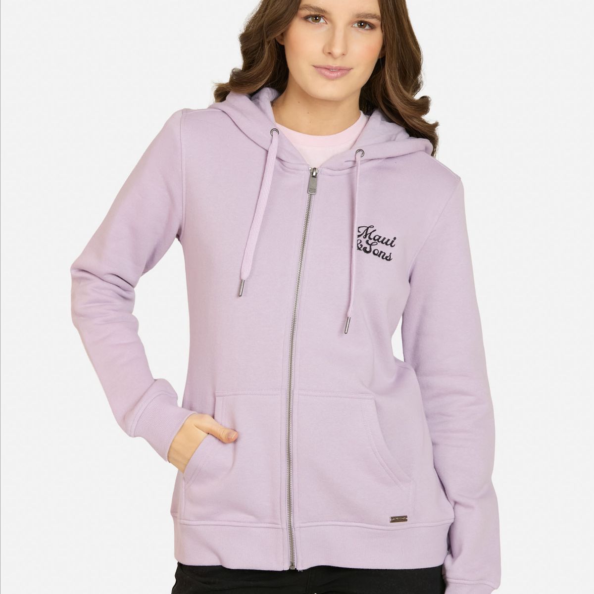 MAUI AND SONS - Poleron FZ Mistikai Morado Mujer Maui And Sons - Morado