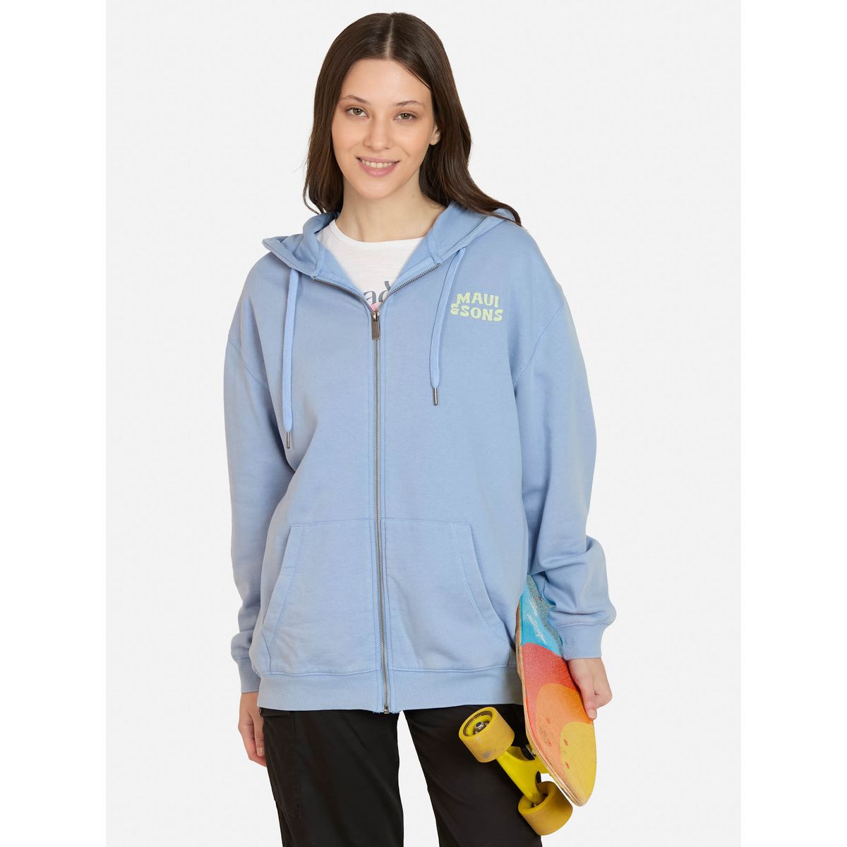 MAUI AND SONS - Poleron FZ Kalurea Morado Mujer Maui And Sons - Morado