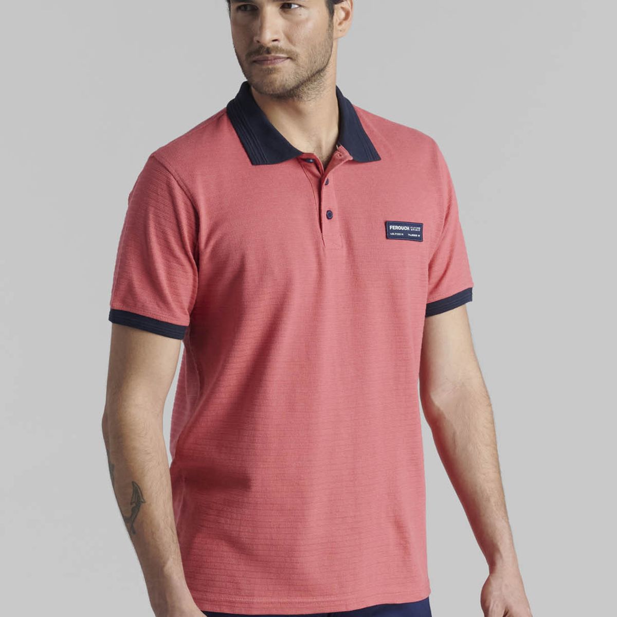 FEROUCH - Polera Alaska Naranjo Ferouch