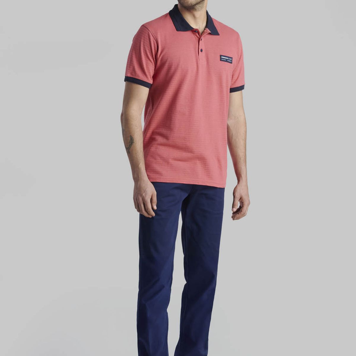 FEROUCH - Polera Alaska Naranjo Ferouch