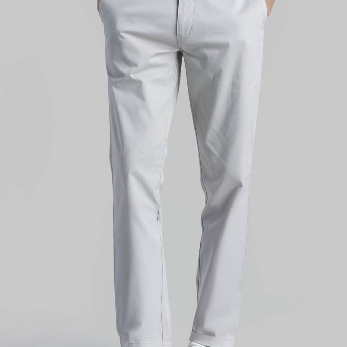 FEROUCH - Pantalón Twill Without Pleats L/33 Business Grafito Ferouch