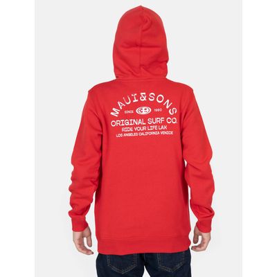 Imagen 2 del producto Poleron Canguro Maelani Rojo Infantil - Rojo