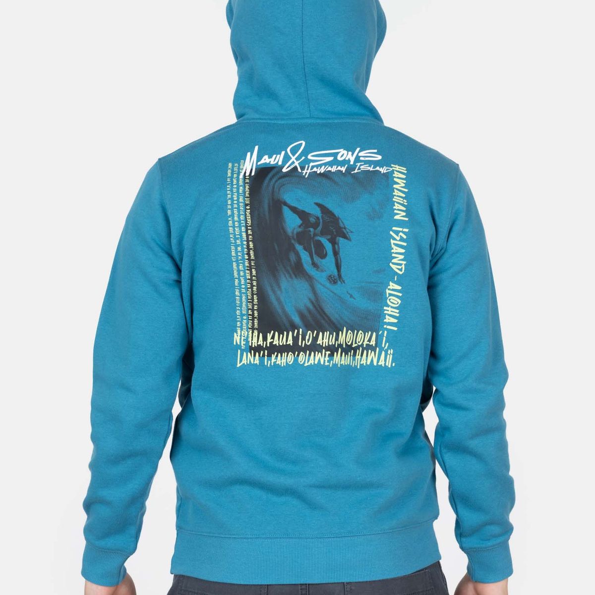 MAUI AND SONS - Poleron Canguro Vireya Celeste Infantil Maui And Sons - Celeste