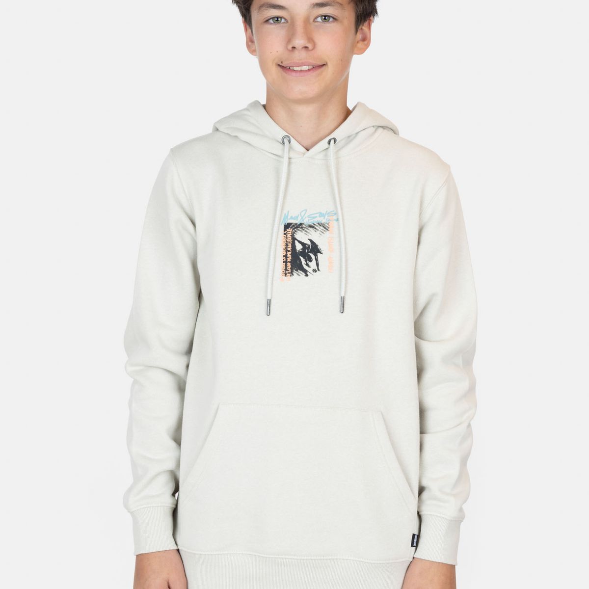 MAUI AND SONS - Poleron Canguro Yunee Beige Infantil Maui And Sons - Beige