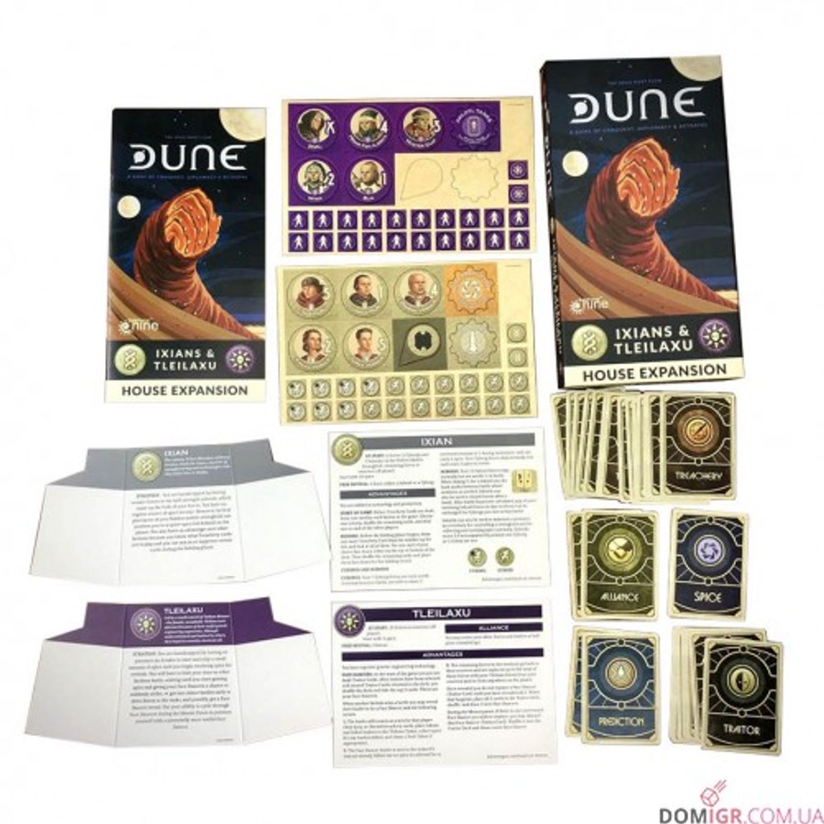 GALEFORCENINE - Dune Ixianos y Tleilaxu Expansión de Casas - Juego de Mesa