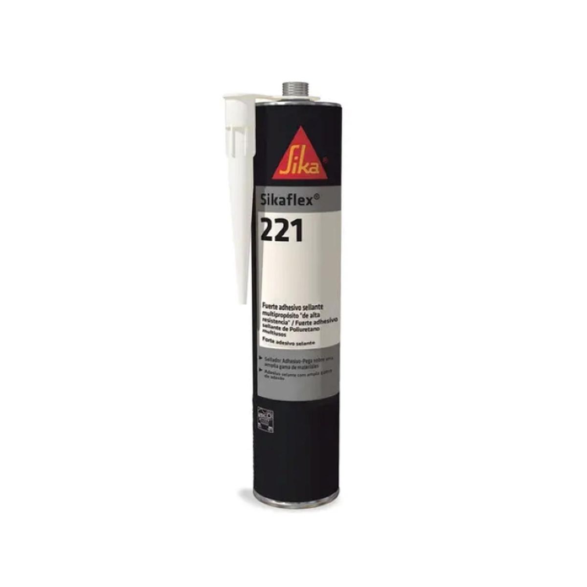 SIKA - Sikaflex 221 Sellador Adhesivo Multipropósito 300ml Blanco
