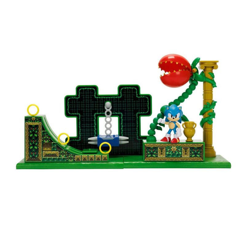 SONIC - Playset Pista De Carreras Stardust Con Figura Sonic 6 Cms