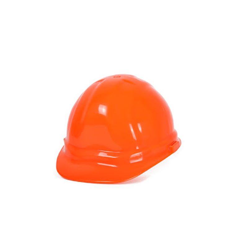 MASPROT - Casco Masprot Naranjo con arnés plástico