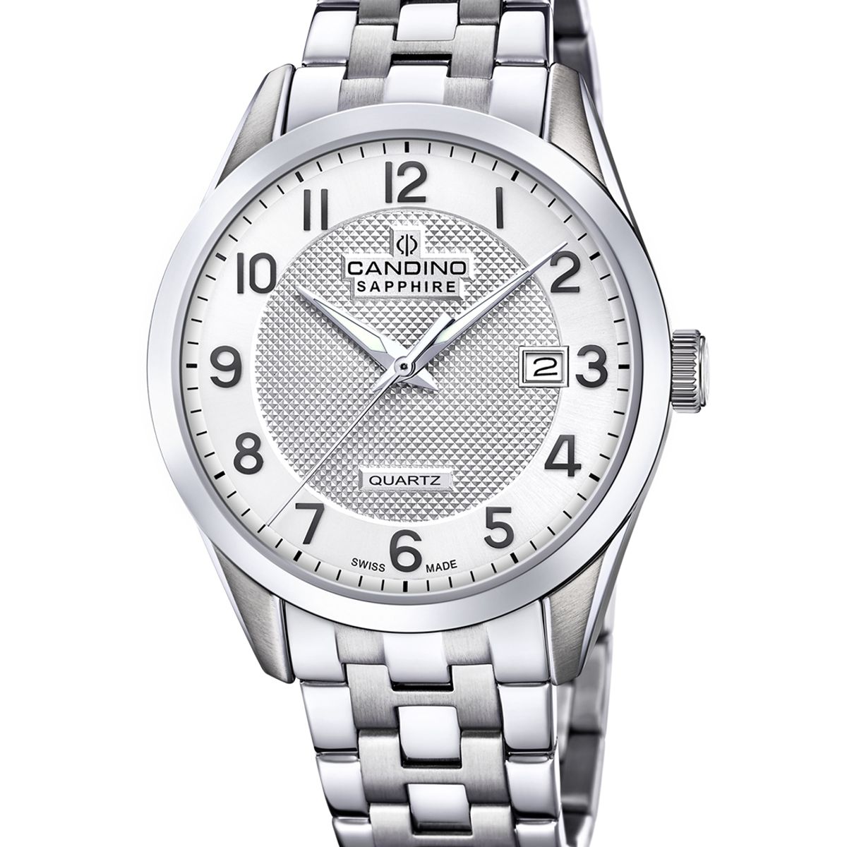 CANDINO - Reloj C4709/A Candino Swiss Plata Hombre