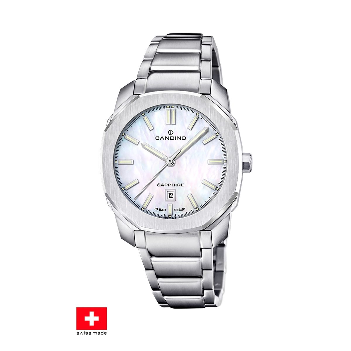 CANDINO - Reloj C4778/7 Candino Swiss Blanco Mujer Couple Sport