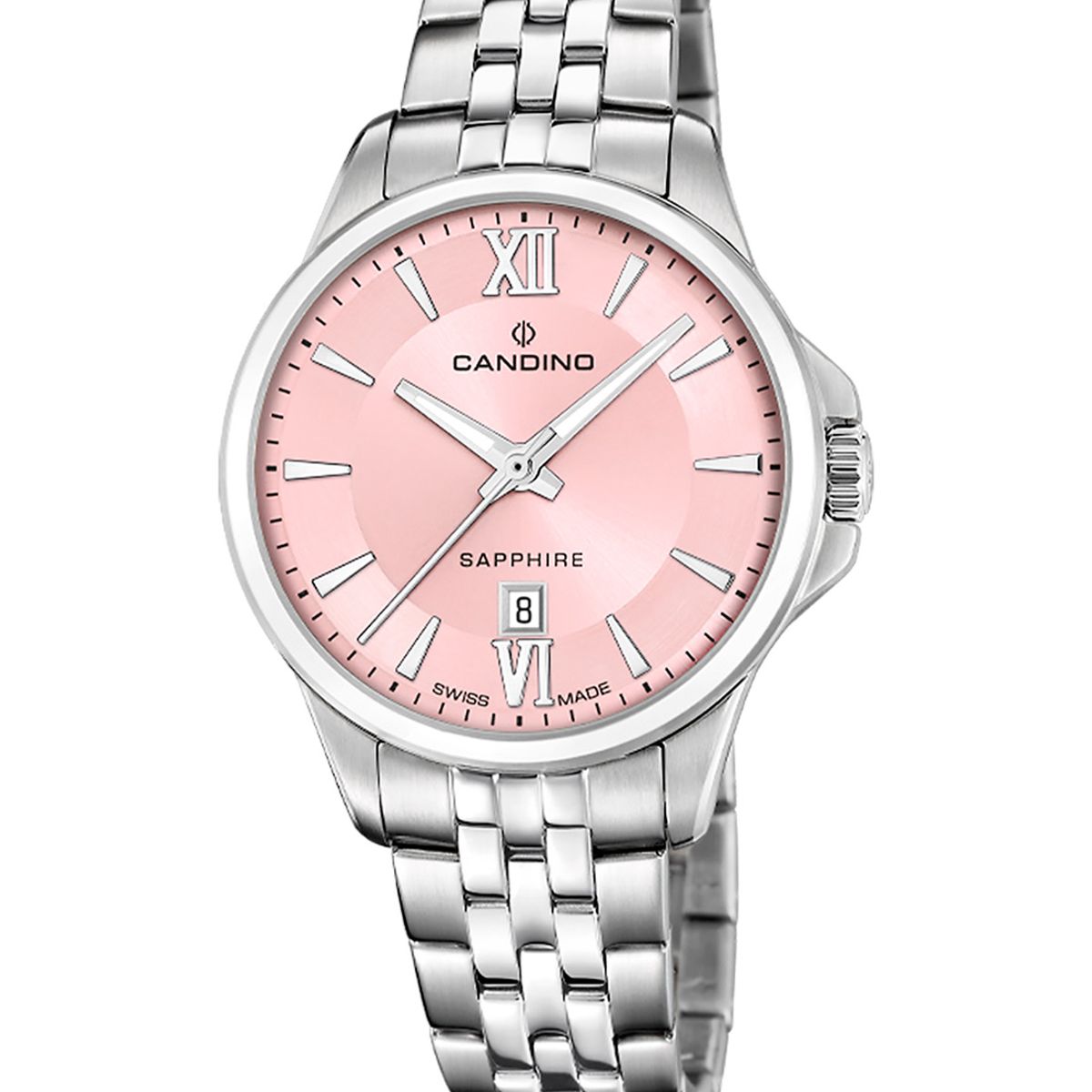 CANDINO - Reloj C4766/7 Candino Swiss Rojo Mujer Couples Classic