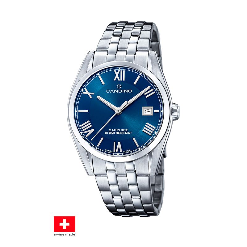 CANDINO - Reloj C4701/B Candino Swiss Azul Hombre CANDINO SWISS