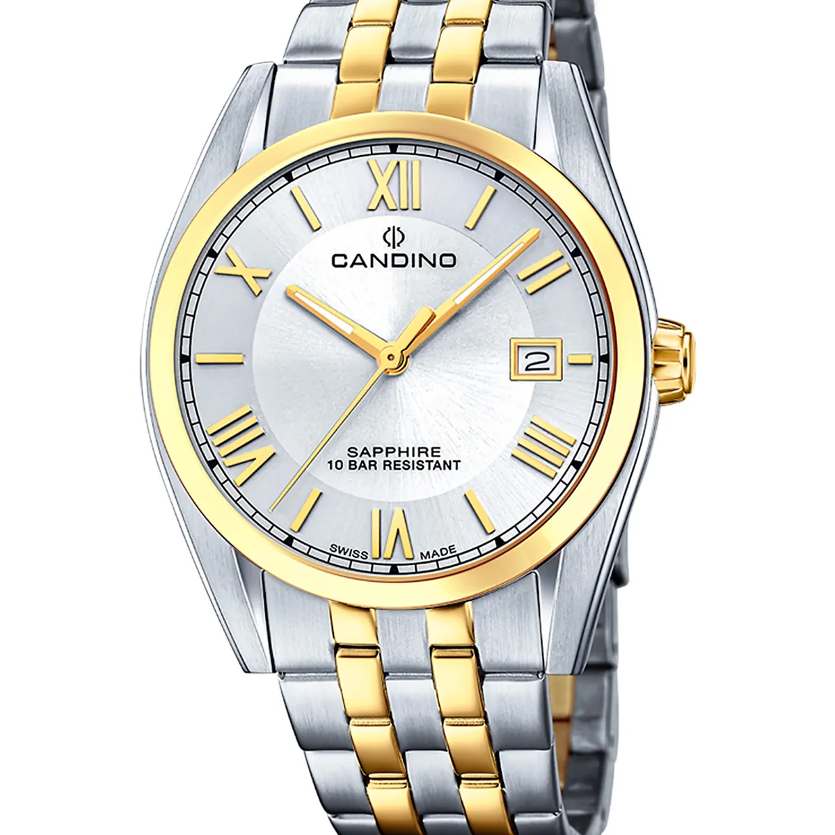 CANDINO - Reloj C4702/A Candino Swiss Plateado Hombre CANDINO SWISS
