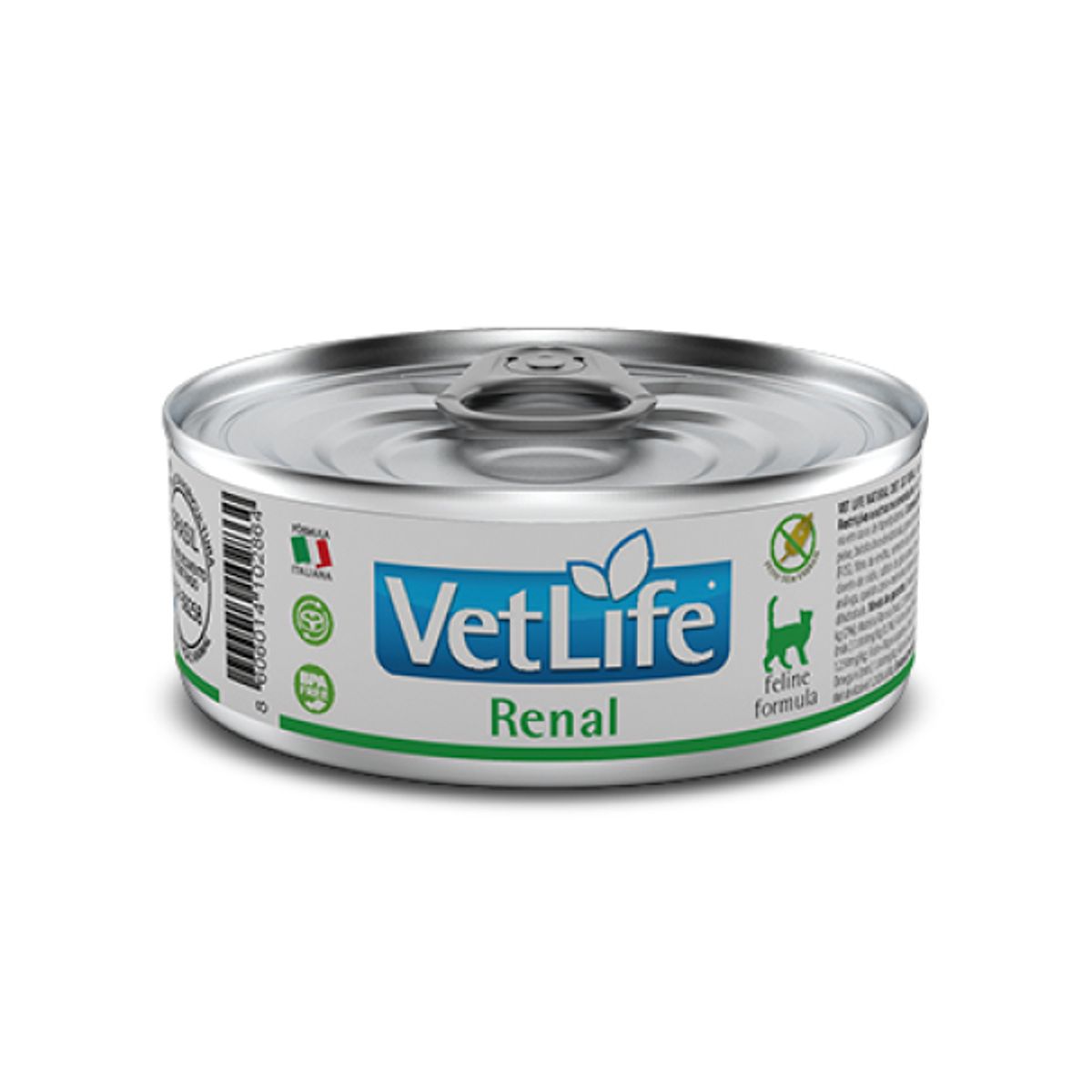 VETLIFE - Alimento Lata Vet Life Renal Para Gato 85gr