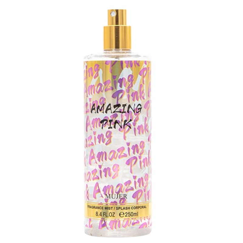 MAXBELLE - Colonia Splash Corporal Fragancia Con Brillos Pink 103
