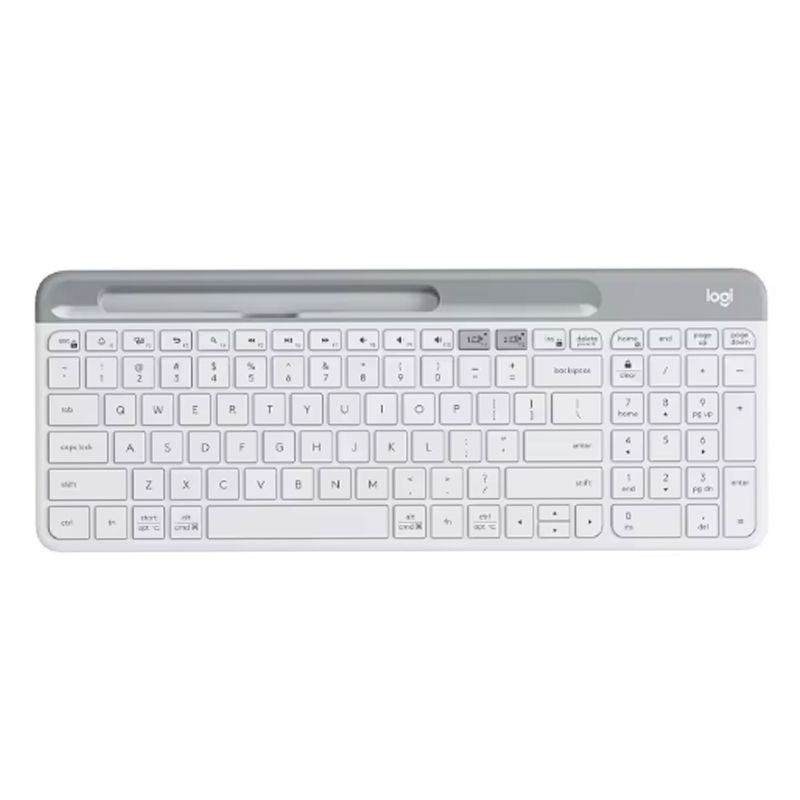 LOGITECH - Teclado Logitech K580 Bluetooth multidispositivo Blanco