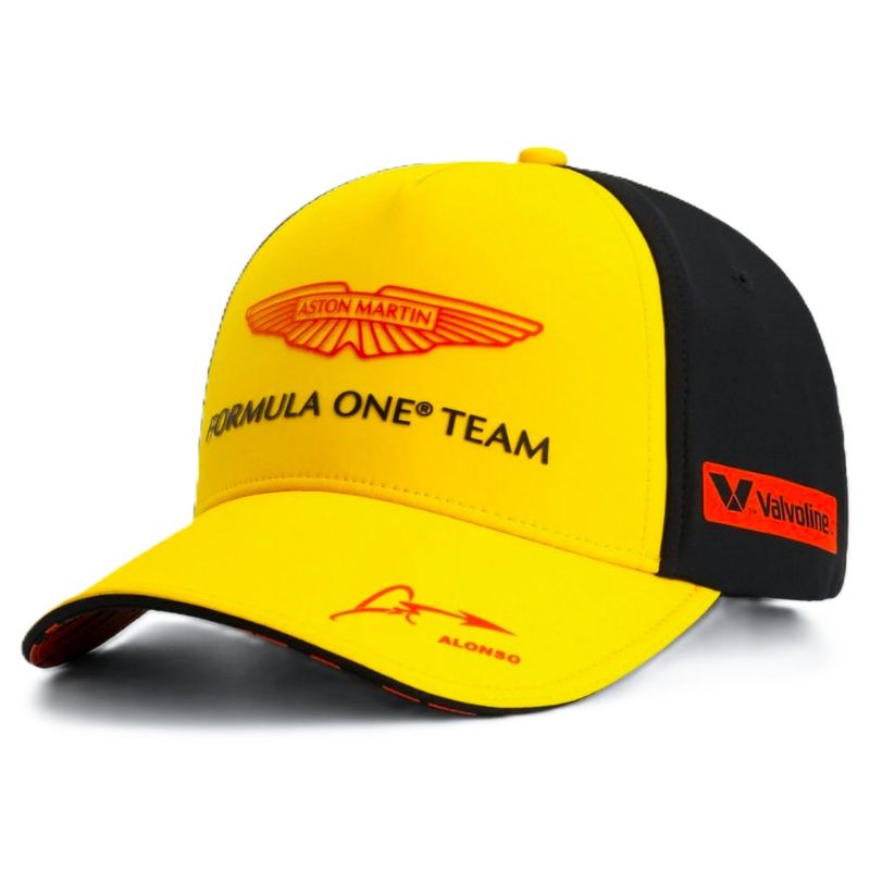 BOSS - Gorro Formula 1 Aston Martin Fernando Alonso Oficial Gp España 2025