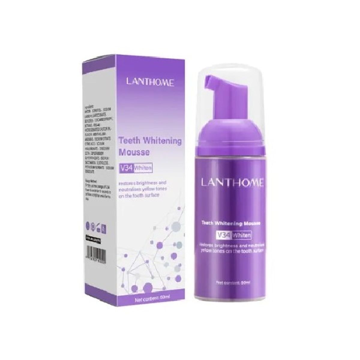 GENERICO - Pasta De Dientes Blanqueadora V34 Repair Improve Sensitive