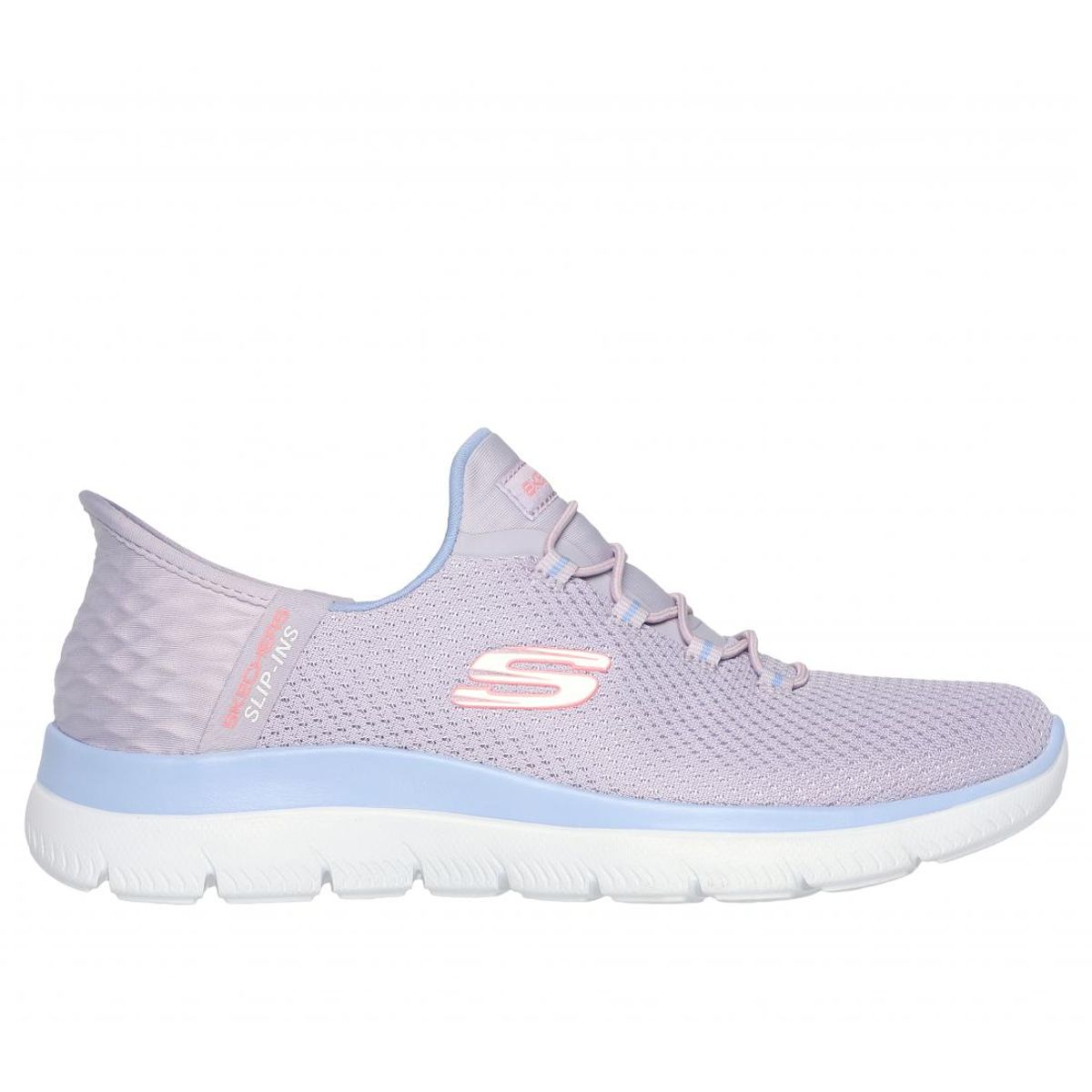 SKECHERS - Zapatillas Mujer Slipins Summits DiamondDream Morado Skechers