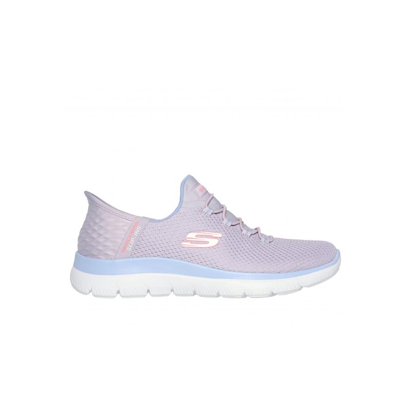 SKECHERS - Zapatillas Mujer Slipins Summits DiamondDream Morado Skechers