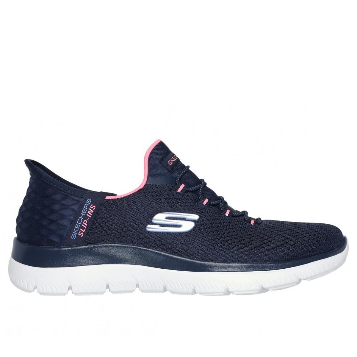 SKECHERS - Zapatillas Mujer Slipins Summits DiamondDream Azul Skechers