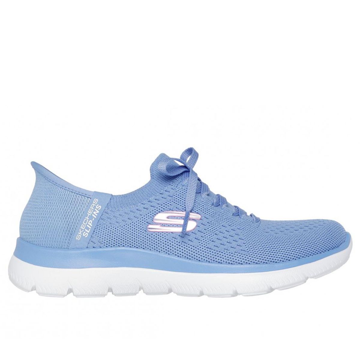 SKECHERS - Zapatillas Mujer Slip-ins Summits New Daily Celeste Skechers
