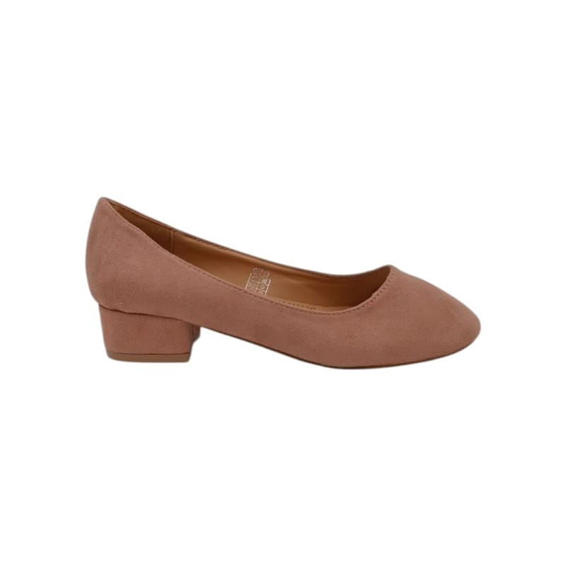 HERIEL - Zapato Rosa Taco Mujer