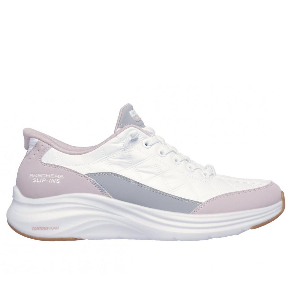 SKECHERS - Zapatillas Mujer Slip-ins Contour Foam Blanco LV Skechers