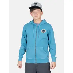 MAUI AND SONS - Poleron FZ Oralia Celeste Infantil - Celeste