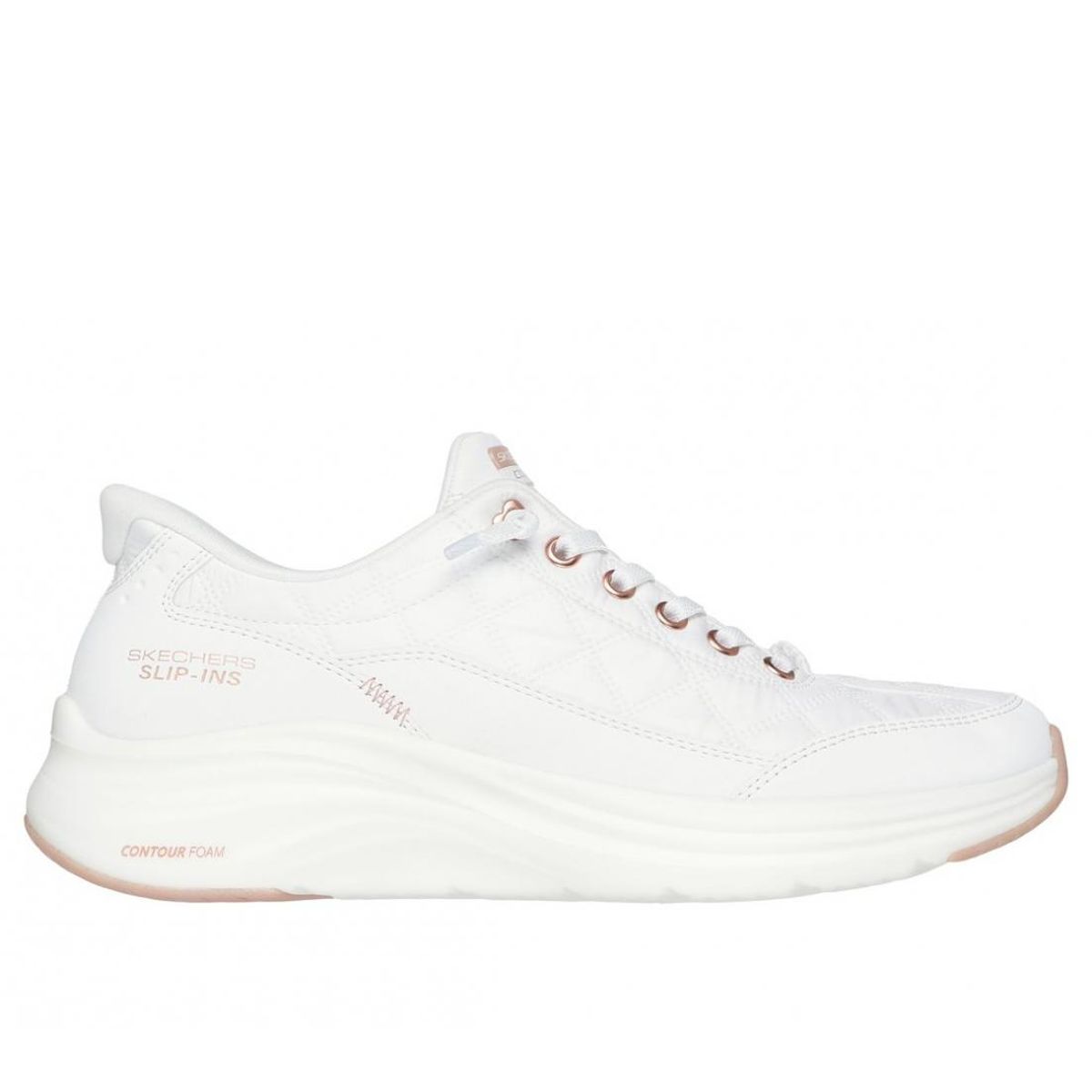 SKECHERS - Zapatillas Mujer Slip-ins Contour Foam Café RG Skechers