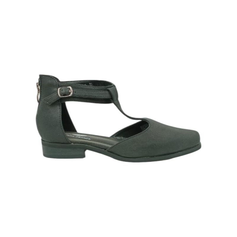 HERIEL - Zapato Negro Bajo Mujer