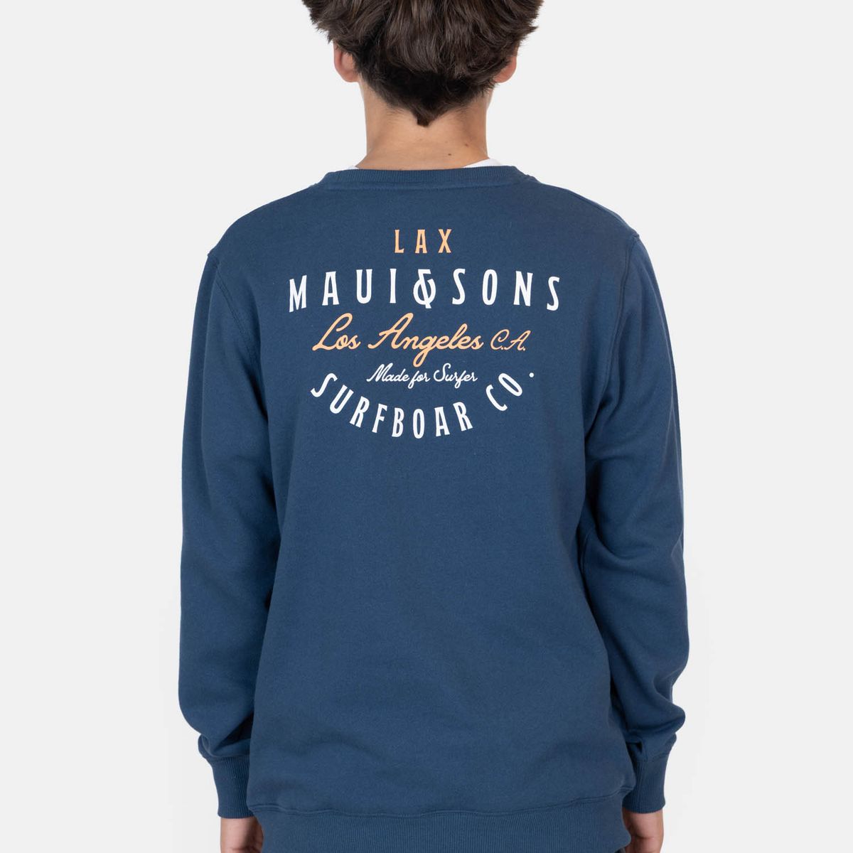 MAUI AND SONS - Poleron CR Vaenil Celeste Infantil Maui And Sons - Celeste