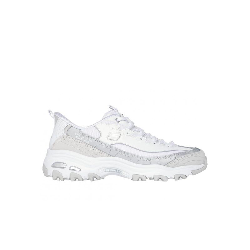 SKECHERS - Zapatillas Mujer Slip-ins Dlites SNostalgia Blanco Skechers