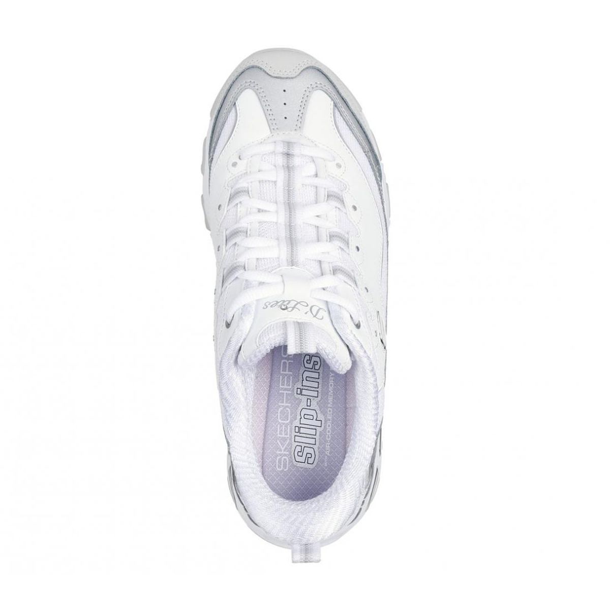 SKECHERS - Zapatillas Mujer Slip-ins Dlites SNostalgia Blanco Skechers