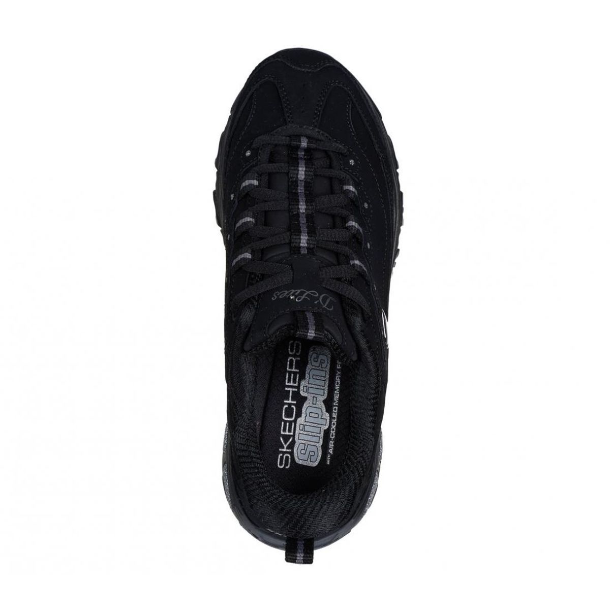 SKECHERS - Zapatillas Mujer Slipins DLites Classic Remix Negro Skechers
