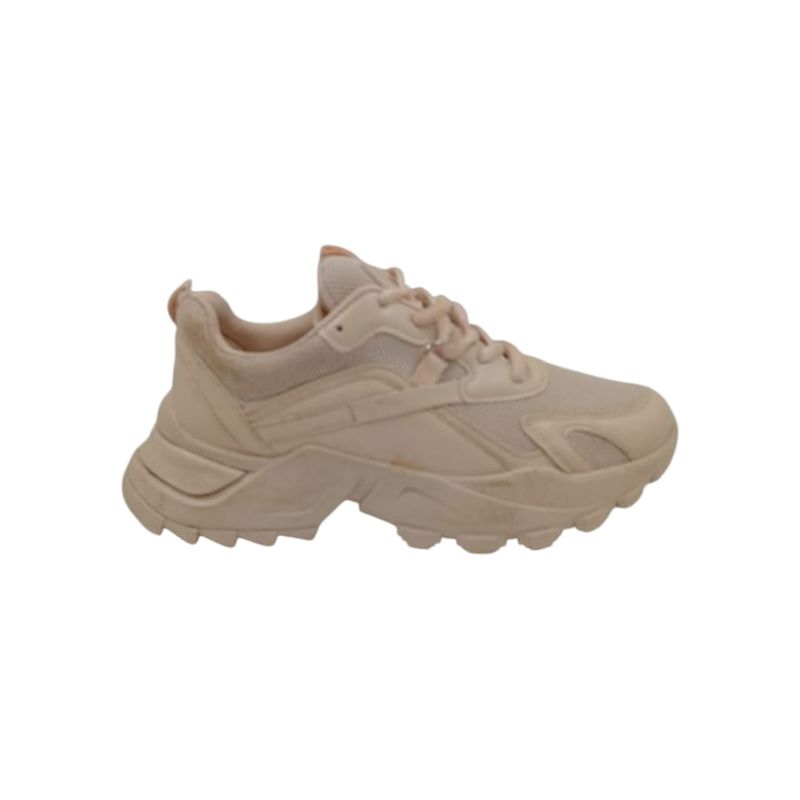 HERIEL - Zapatilla Rosa Plataforma Mujer