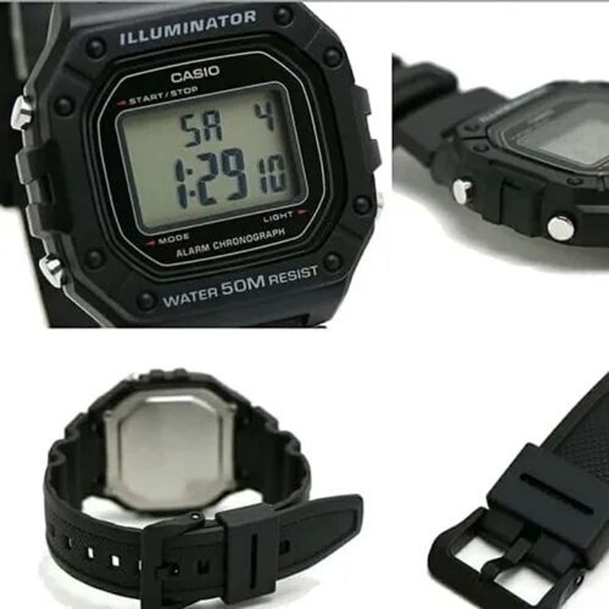 CASIO - Reloj Hombre Casio W-218H-1AVDF